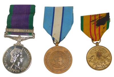 Lot 250A - An Elizabeth II General Service Medal, with...