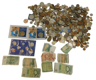 Lot 216A - English silver and copper coinage, including a...