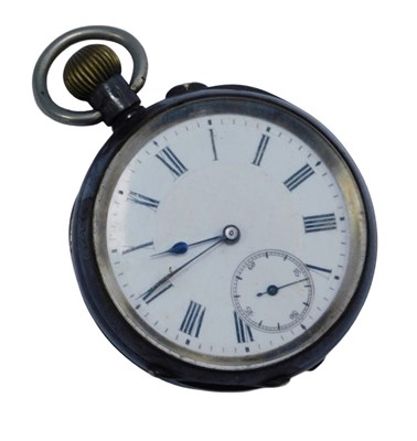 Lot 224 - A late 19th/early 20thC pocket watch, with...