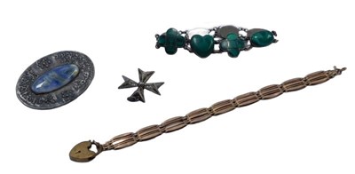 Lot 395 - A group of jewellery, comprising an Edwardian...