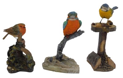 Lot 275 - Three Ardent Sculptures bird figures,...