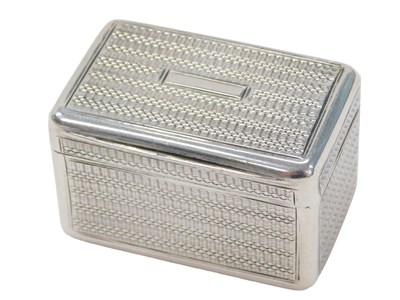 Lot 123 - A William IV Joseph Taylor silver nutmeg...