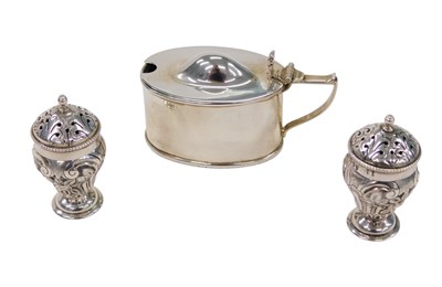 Lot 124 - Three items of Victorian and later...