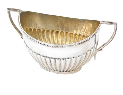 Lot 164 - A Victorian silver sugar basket, of...