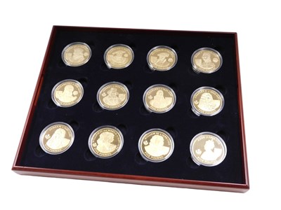 Lot 11 - A Royal Mint History of The Monarchy silver...