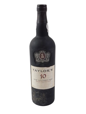 Lot 302 - A Taylor's 10 year old Tawny Port, 75cl bottle.