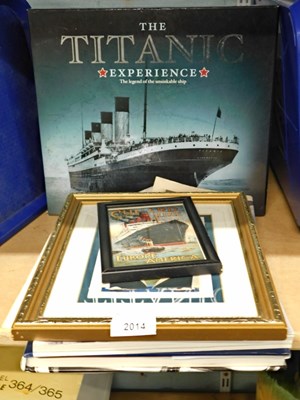 Lot 2014 - A small collection of Titanic related books...