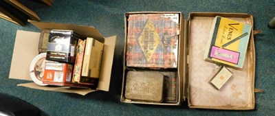 Lot 2029 - A collection of collectable tins, boxes,...