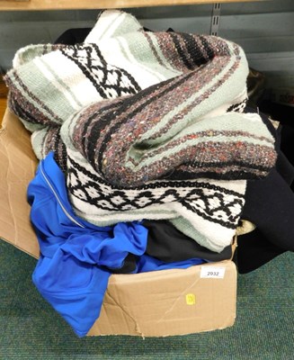 Lot 2032 - A quantity of men's clothing, to include coats,...