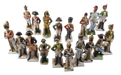 Lot 322 - A group of Continental cavalry and naval...