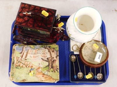 Lot 2045 - A Pierrot Etranger miniature barrel organ,...
