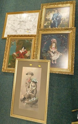 Lot 2057 - Various pictures and prints, to include an...