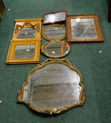 Lot 2060 - Pictures, prints and a mirror, to include a...