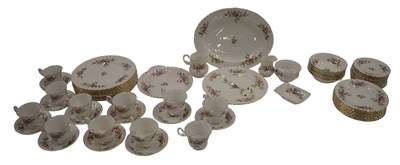 Lot 379 - A Royal Albert Moss Rose pattern part tea and...