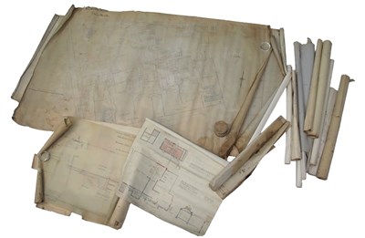 Lot 409 - A quantity of architect's drawings.