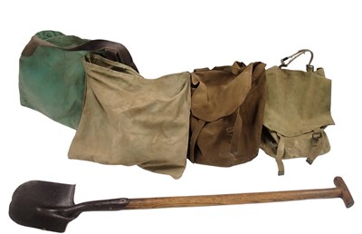 Lot 372 - A group of military wares, comprising of two...