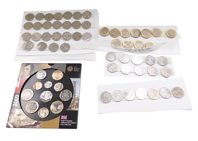 Lot 609 - A group of collector's fifty pence pieces and...