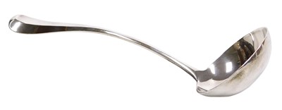 Lot 103 - A George V Old English pattern silver soup...