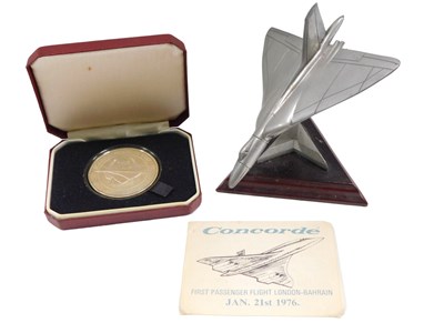 Lot 644 - A Royal Hampshire Vulcan model, 10cm high, and...