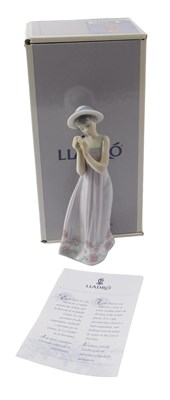 Lot 677 - A Lladro porcelain figure of Cindy, model...