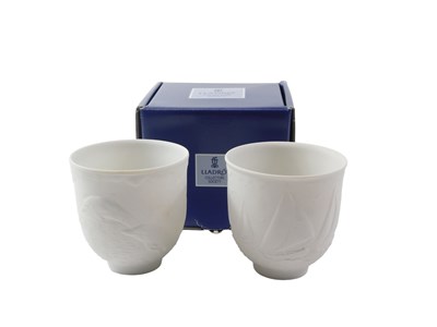 Lot 698 - Two Lladro porcelain Collector's Society bowls,...