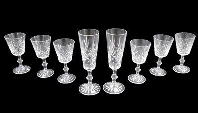 Lot 503 - Two cased sets of Edinburgh Crystal...