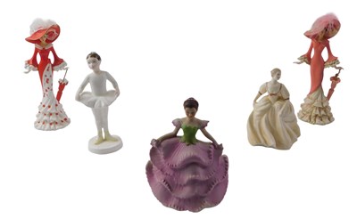 Lot 703 - Various collector's figures, comprising...