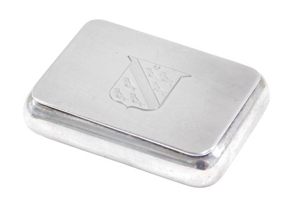 Lot 583 - A Victorian silver match case, bearing three...