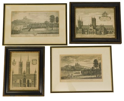 Lot 759 - Four engravings of Lincoln, comprising The...