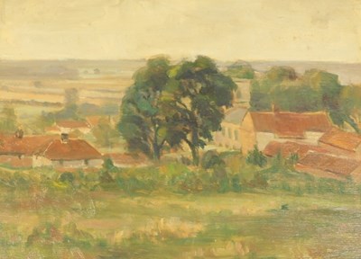 Lot 769 - H Bennett (20thC School). Searby near Brigg,...