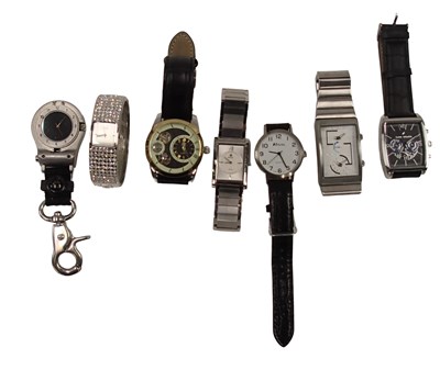 Lot 449 - A quantity of cased wristwatches, comprising...