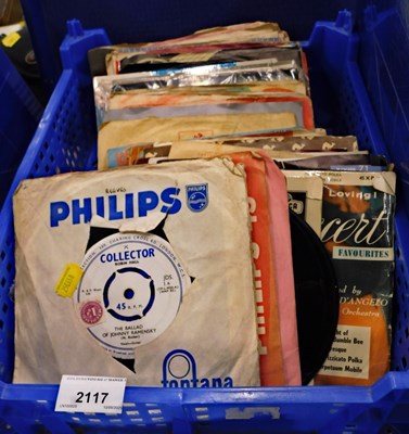 Lot 2117 - A quantity of singles and LPs, to include...