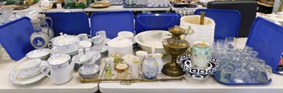 Lot 2126 - A Noritake Blue Hill dinner set, including...