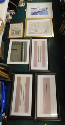Lot 2133 - Pictures and prints, to include scenes of the...