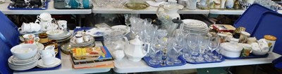 Lot 2144 - Various housewares, glassware, ceramics, etc.,...