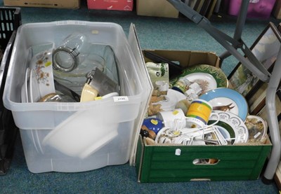 Lot 2148 - Housewares, ceramics and glassware, to include...