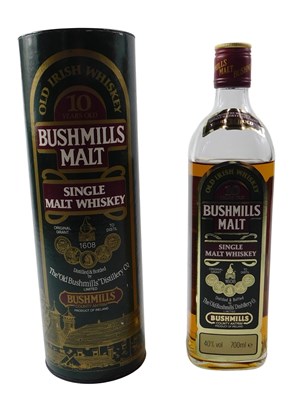 Lot 853 - A Bushmills Single Malt whisky, 10 year aged,...