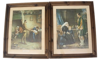 Lot 863 - Two 20thC prints, comprising The Return of the...