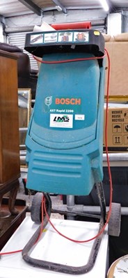Lot 1514 - A Bosch AXT Rapid 2200 electric garden shredder.