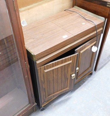 Lot 1528 - A Philips hostess trolley, together with a...