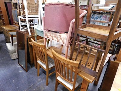 Lot 1552 - A group of furniture, to include various...