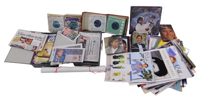 Lot 805 - Mixed records and collectables, relating to...