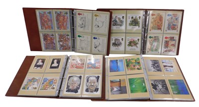 Lot 824 - Four albums of Royal Mail postcards, mainly...