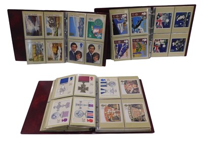 Lot 832 - Three Post Office postcard albums, comprising...