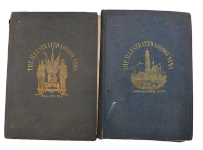 Lot 834 - Two copies of The London Illustrated...