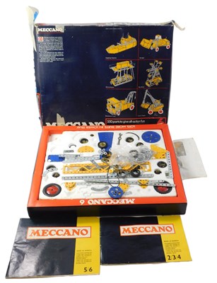 Lot 835 - A Meccano set 6, boxed.