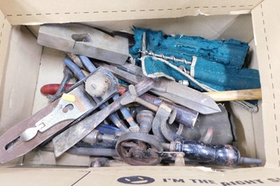 Lot 1591 - Woodworking related items, to include a...