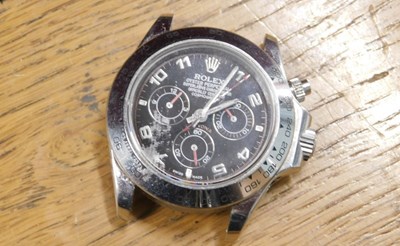 Lot 2164 - A replica gentlemens chronograph wristwatch head.