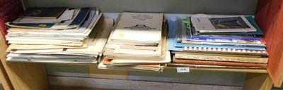Lot 1648 - Various pamphlets, sheet music, books on...