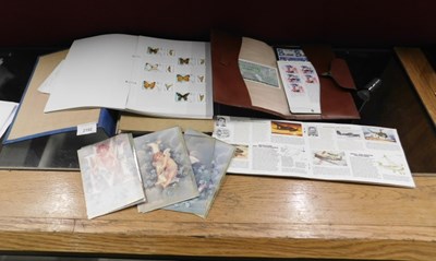 Lot 2192 - A small group of stamps and replica bank notes,...